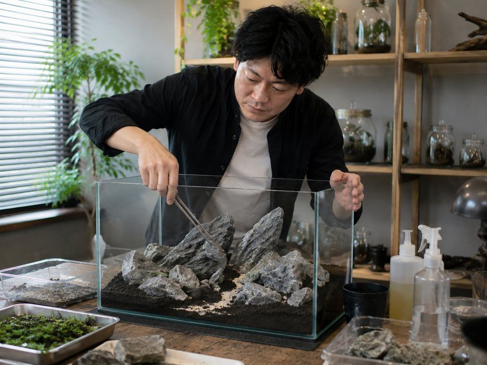 アクアシスト芽吹 代表の様子